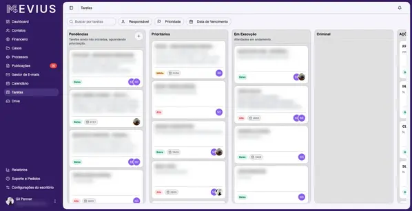 Screenshot: Tarefas e Prazos